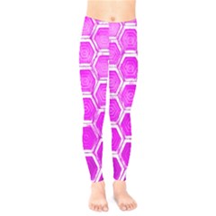 Hexagon Windows Kids  Leggings by essentialimage365