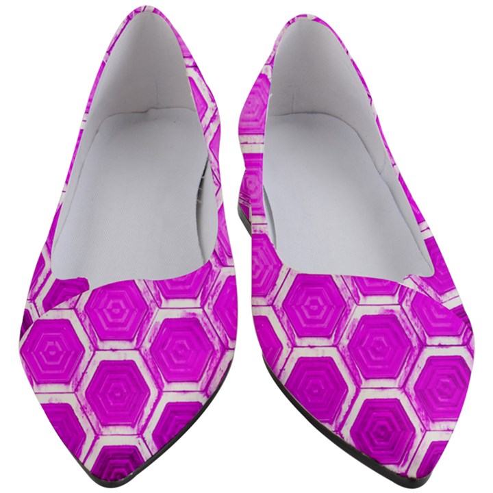 Hexagon Windows Women s Block Heels 