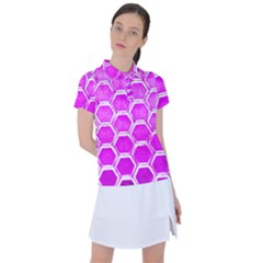 Hexagon Windows Women s Polo Tee