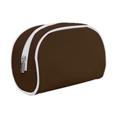 Brunette Brown Make Up Case (small) by FabChoice