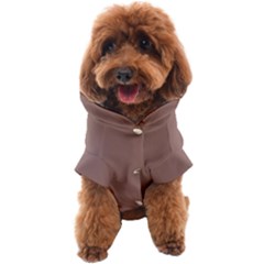 Burnished Brown Dog Coat by FabChoice