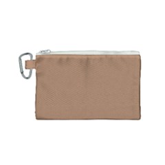 Cafe Au Lait Canvas Cosmetic Bag (small) by FabChoice