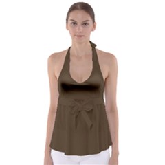 Cafe Noir Babydoll Tankini Top by FabChoice