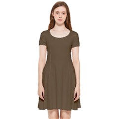 Cafe Noir Inside Out Cap Sleeve Dress by FabChoice