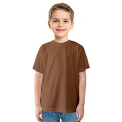 Caramel Cafe Kids  Sport Mesh Tee