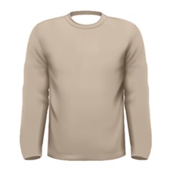 Frosted Almond Men s Long Sleeve Tee by FabChoice