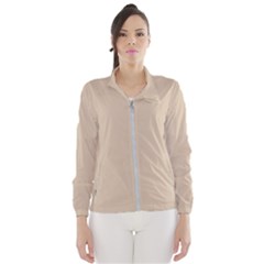 Frosted Almond Women s Windbreaker by FabChoice