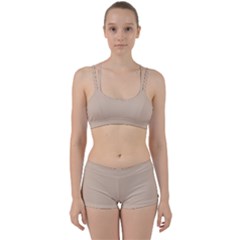 Frosted Almond Perfect Fit Gym Set by FabChoice