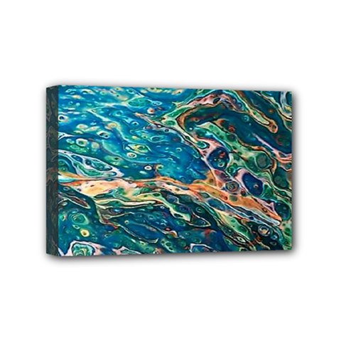 Oceanic Mircoscope  Mini Canvas 6  X 4  (stretched) by BrenZenCreations