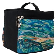 Oceanic Mircoscope  Make Up Travel Bag (small) by BrenZenCreations