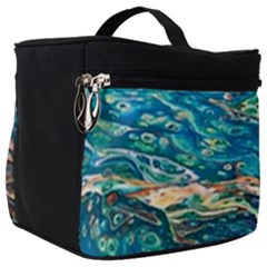 Oceanic Mircoscope  Make Up Travel Bag (big) by BrenZenCreations