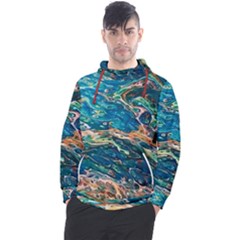 Oceanic Mircoscope  Men s Pullover Hoodie by BrenZenCreations