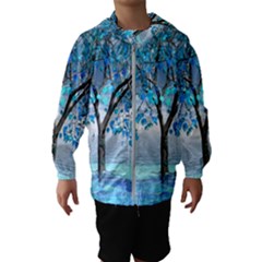 Crystal Blue Tree Kids  Hooded Windbreaker