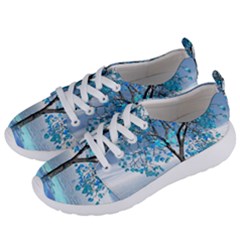 Crystal Blue Tree Women s Lightweight Sports Shoes by icarusismartdesigns