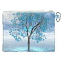 Crystal Blue Tree Canvas Cosmetic Bag (XXL) View2