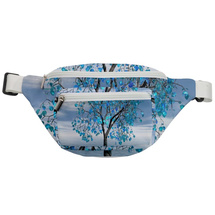 Crystal Blue Tree Fanny Pack