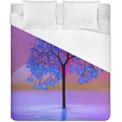 Tree Sunset Duvet Cover (california King Size) by icarusismartdesigns