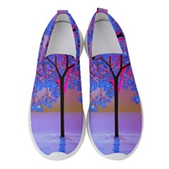 Tree Sunset Women s Slip On Sneakers by icarusismartdesigns