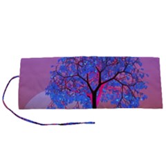 Tree Sunset Roll Up Canvas Pencil Holder (s) by icarusismartdesigns