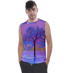 Tree Sunset Men s Regular Tank Top by icarusismartdesigns