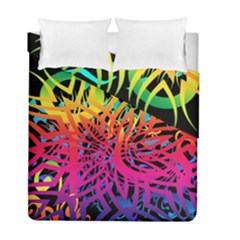 Abstract Jungle Duvet Cover Double Side (full/ Double Size) by icarusismartdesigns