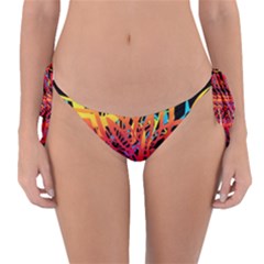 Abstract Jungle Reversible Bikini Bottom by icarusismartdesigns