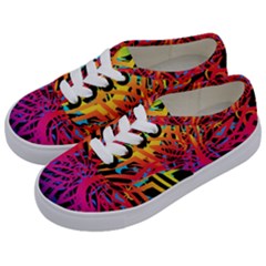 Abstract Jungle Kids  Classic Low Top Sneakers by icarusismartdesigns