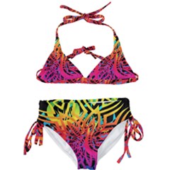 Abstract Jungle Kids  Classic Bikini Set by icarusismartdesigns