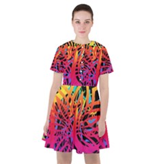 Abstract Jungle Sailor Dress by icarusismartdesigns