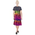 Abstract Jungle Camis Fishtail Dress View2