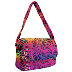 Abstract Jungle Courier Bag by icarusismartdesigns