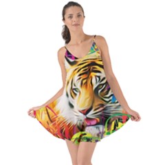 Tiger In The Jungle Love The Sun Cover Up by icarusismartdesigns