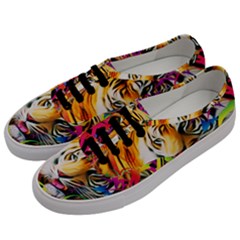 Tiger In The Jungle Men s Classic Low Top Sneakers by icarusismartdesigns