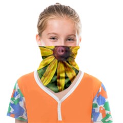 Sunflower Painting Face Covering Bandana (kids) by ExtraGoodSauce