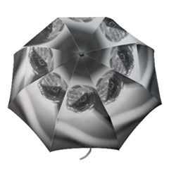 Black And White Snake Folding Umbrellas by ExtraGoodSauce