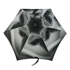 Black And White Snake Mini Folding Umbrellas by ExtraGoodSauce