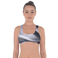 Black And White Snake Got No Strings Sports Bra by ExtraGoodSauce