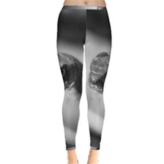 Black And White Snake Inside Out Leggings by ExtraGoodSauce