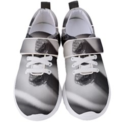 Black And White Snake Women s Velcro Strap Shoes by ExtraGoodSauce