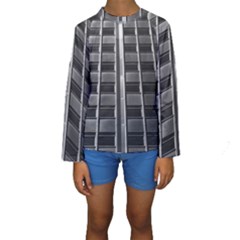 Urban Environment Kids  Long Sleeve Swimwear by ExtraGoodSauce