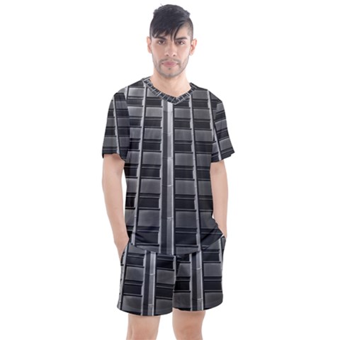 Urban Environment Men s Mesh Tee And Shorts Set by ExtraGoodSauce