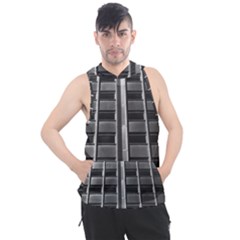 Urban Environment Men s Sleeveless Hoodie