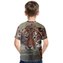 Swimming Tiger Kids  Cotton Tee View2