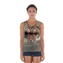 Swimming Tiger Sport Tank Top  View1