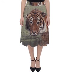 Swimming Tiger Classic Midi Skirt by ExtraGoodSauce