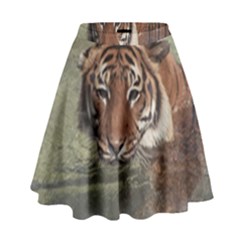 Swimming Tiger High Waist Skirt by ExtraGoodSauce