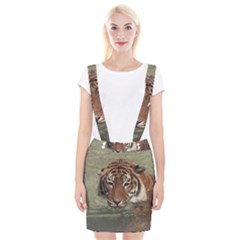 Swimming Tiger Braces Suspender Skirt by ExtraGoodSauce