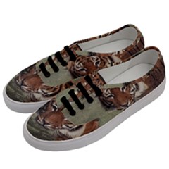 Swimming Tiger Men s Classic Low Top Sneakers by ExtraGoodSauce