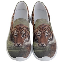 Swimming Tiger Men s Lightweight Slip Ons by ExtraGoodSauce