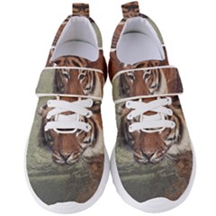 Swimming Tiger Women s Velcro Strap Shoes by ExtraGoodSauce